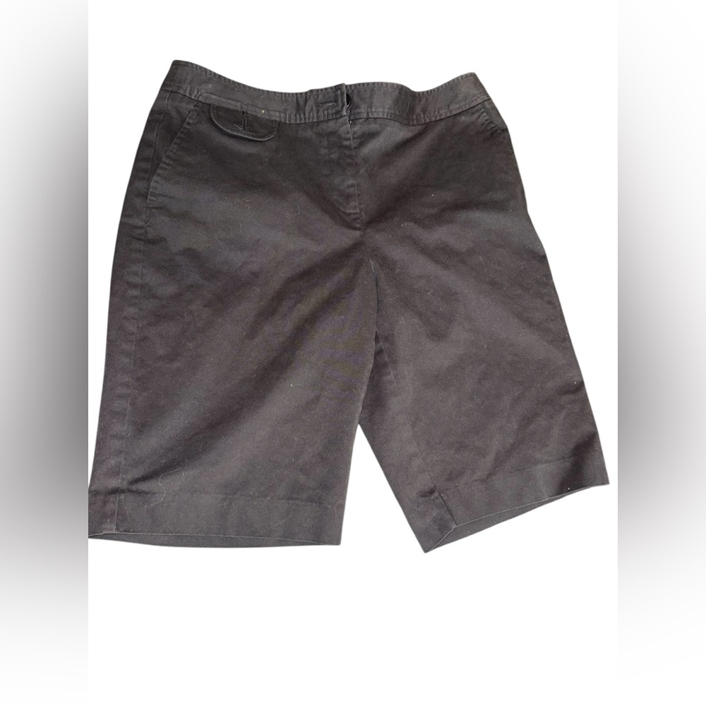 Talbots Petites Black Bermuda Shorts‎ – Size 8P